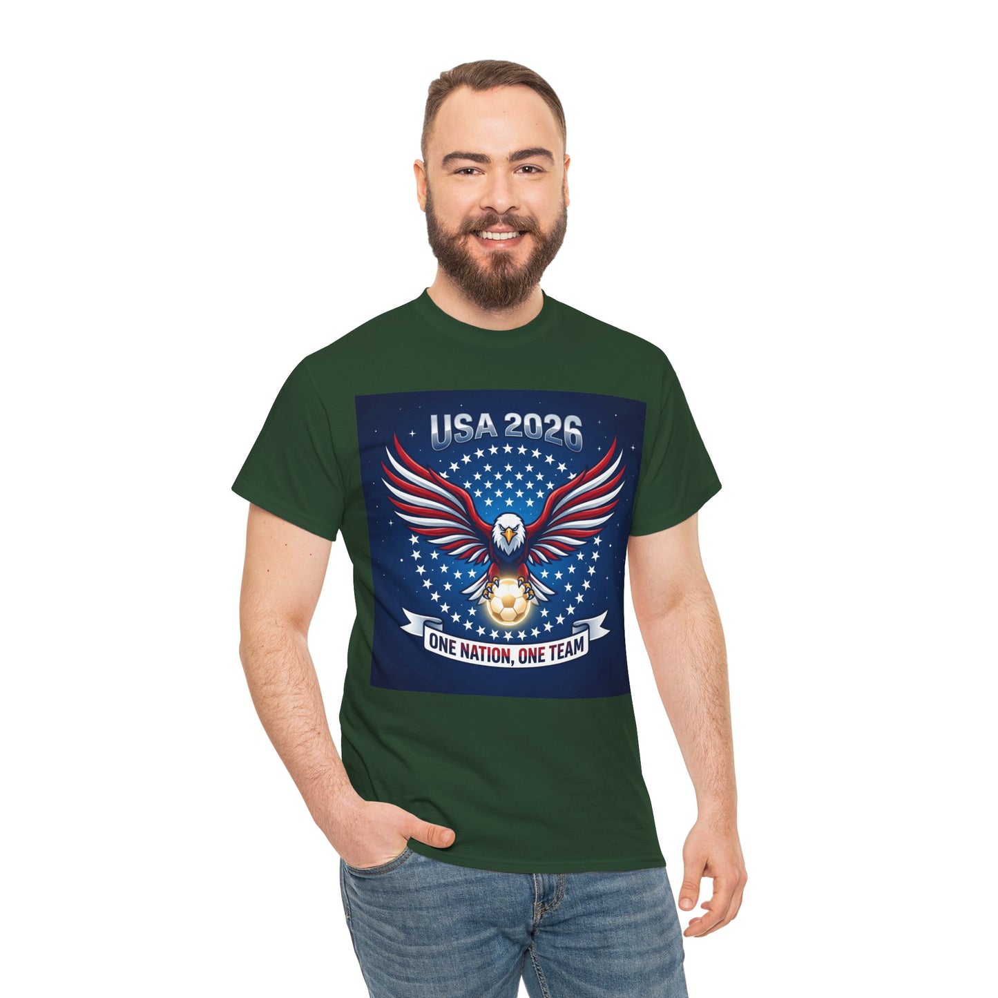 USA 2026 World Cup T-Shirt — World Cup 2026 Cotton T-Shirt