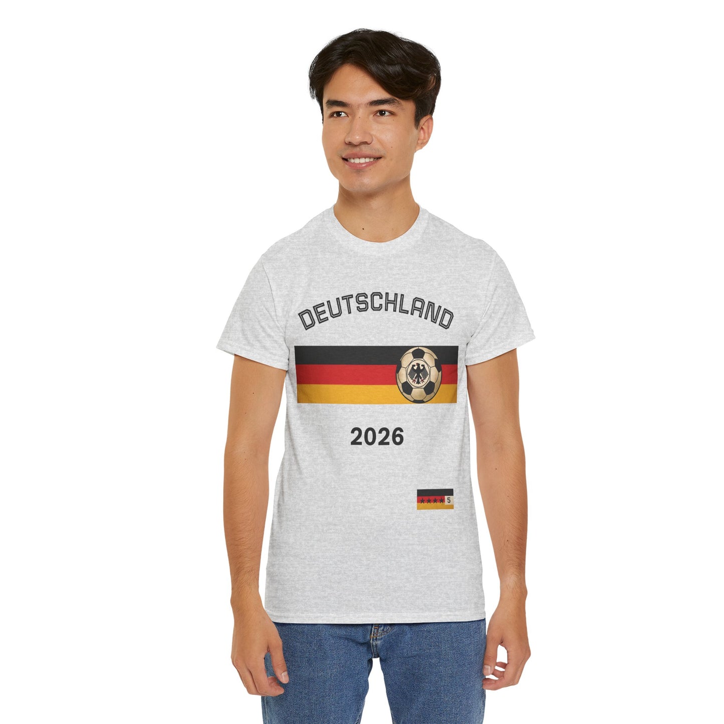 Deutschland 2026 World Cup T-Shirt — German Flag Football Shirt