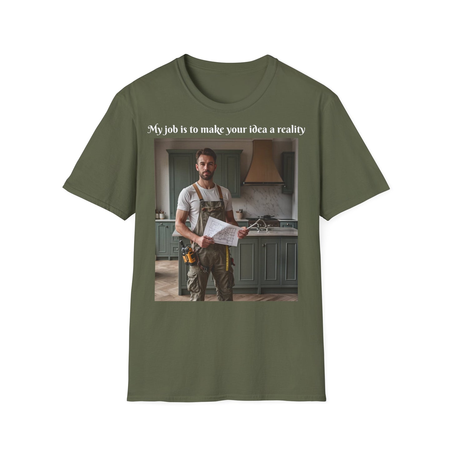 Customizable Softstyle Cotton T-Shirt - For Furniture Maker