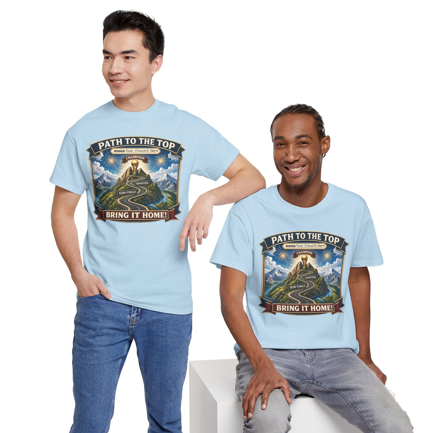World Cup 2026 Cotton T-Shirt — “Your Favorite at the Top”