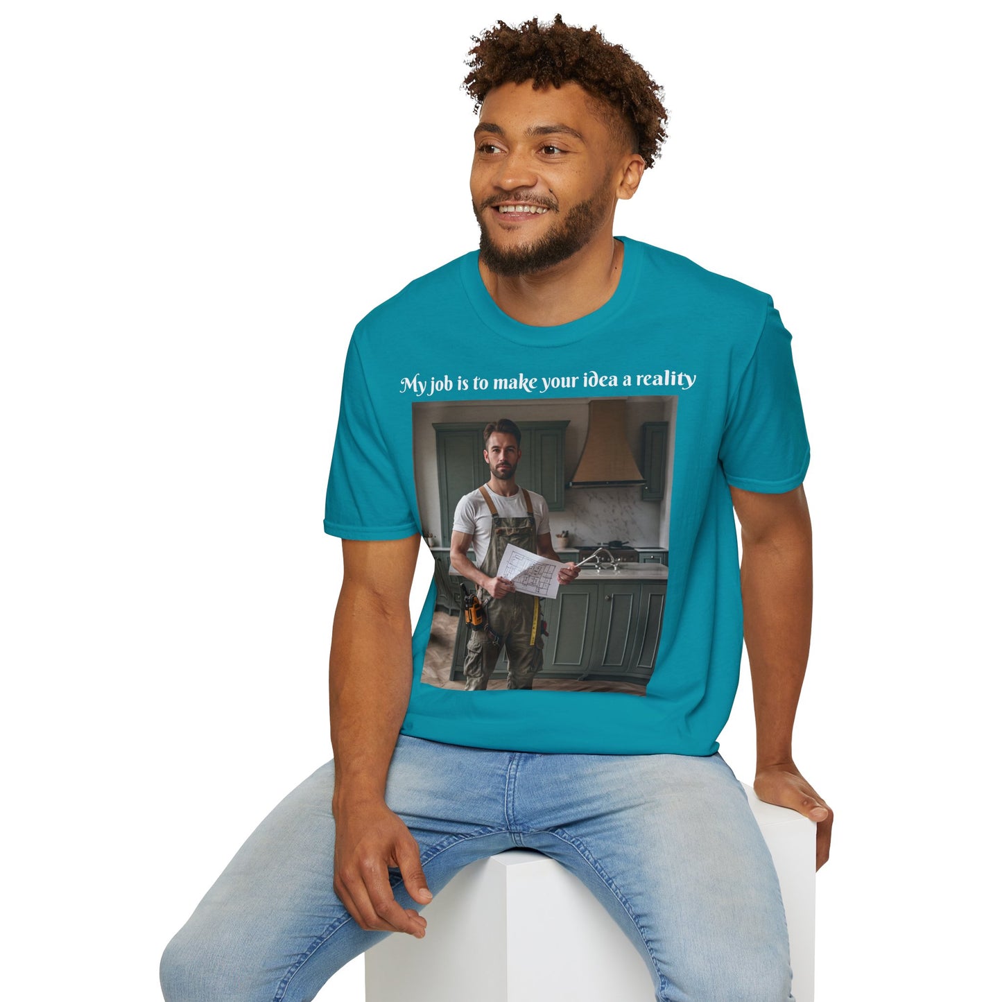 Customizable Softstyle Cotton T-Shirt - For Furniture Maker