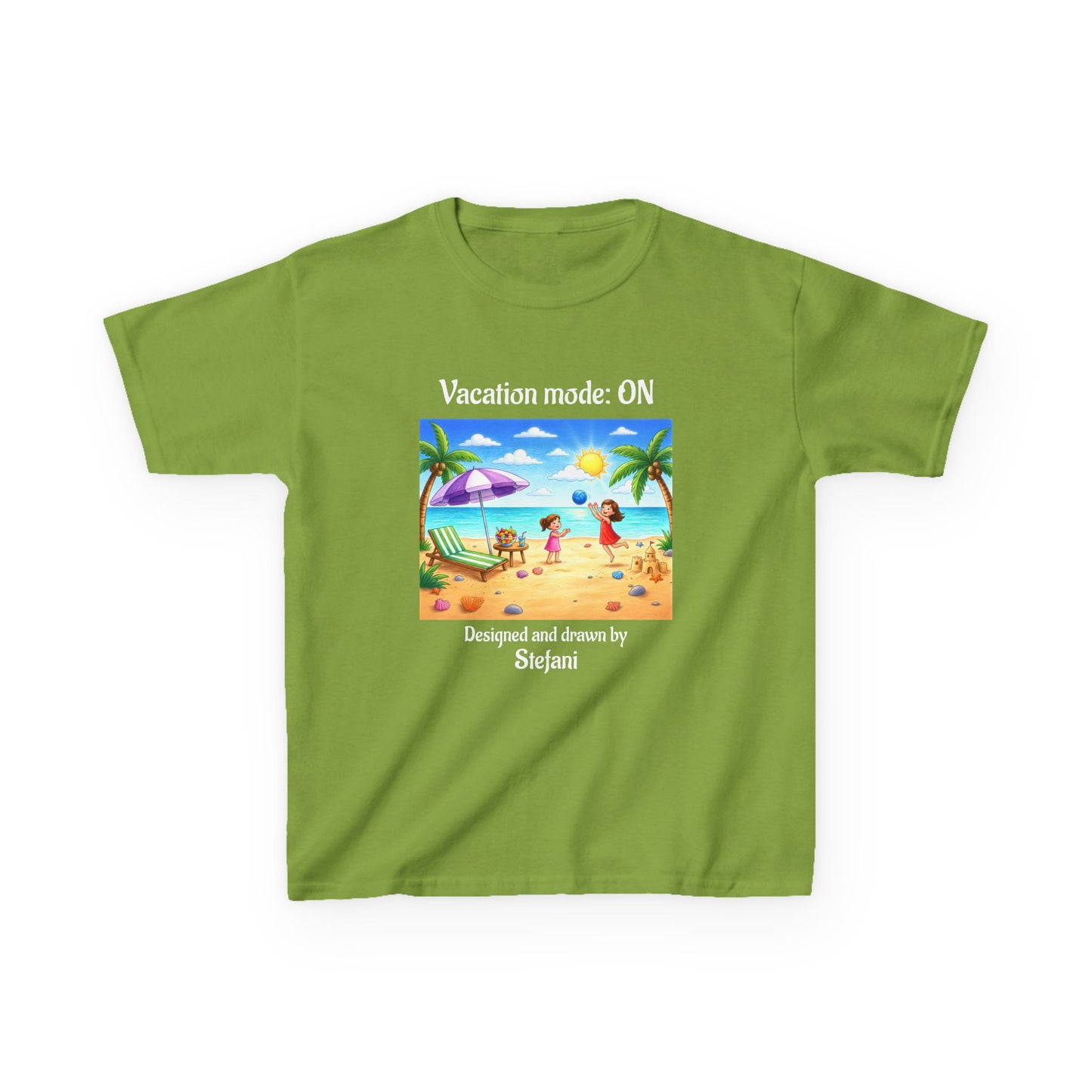 From Crayon to Cotton! Custom T-Shirts designed using drawings made by your little artists