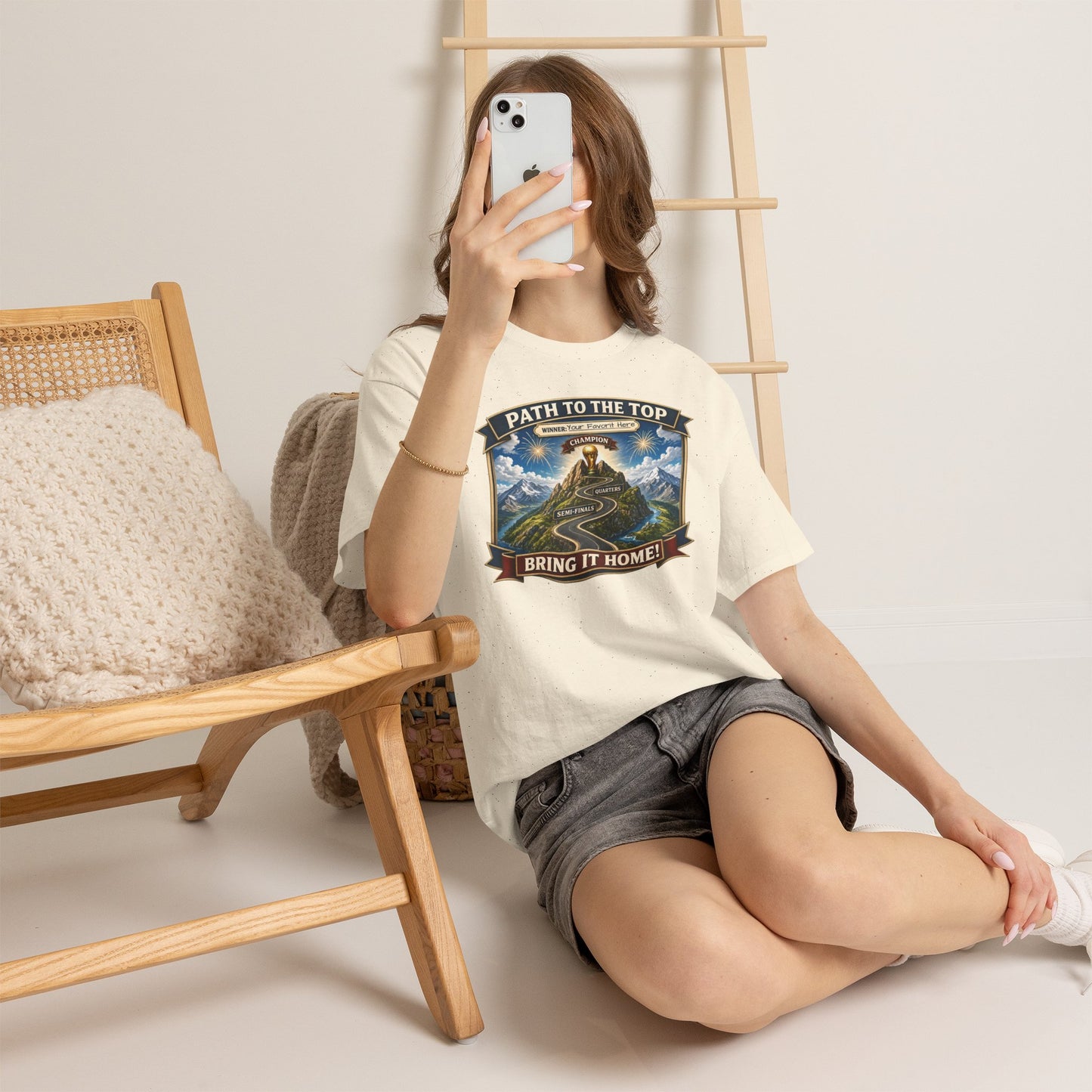 World Cup 2026 Cotton T-Shirt — “Your Favorite at the Top”