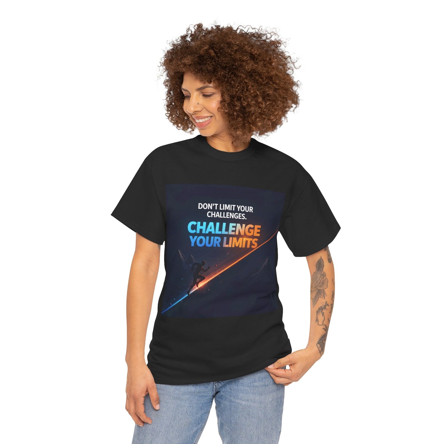 Challenge Your Limits T-Shirt — Motivational Adventure Tee