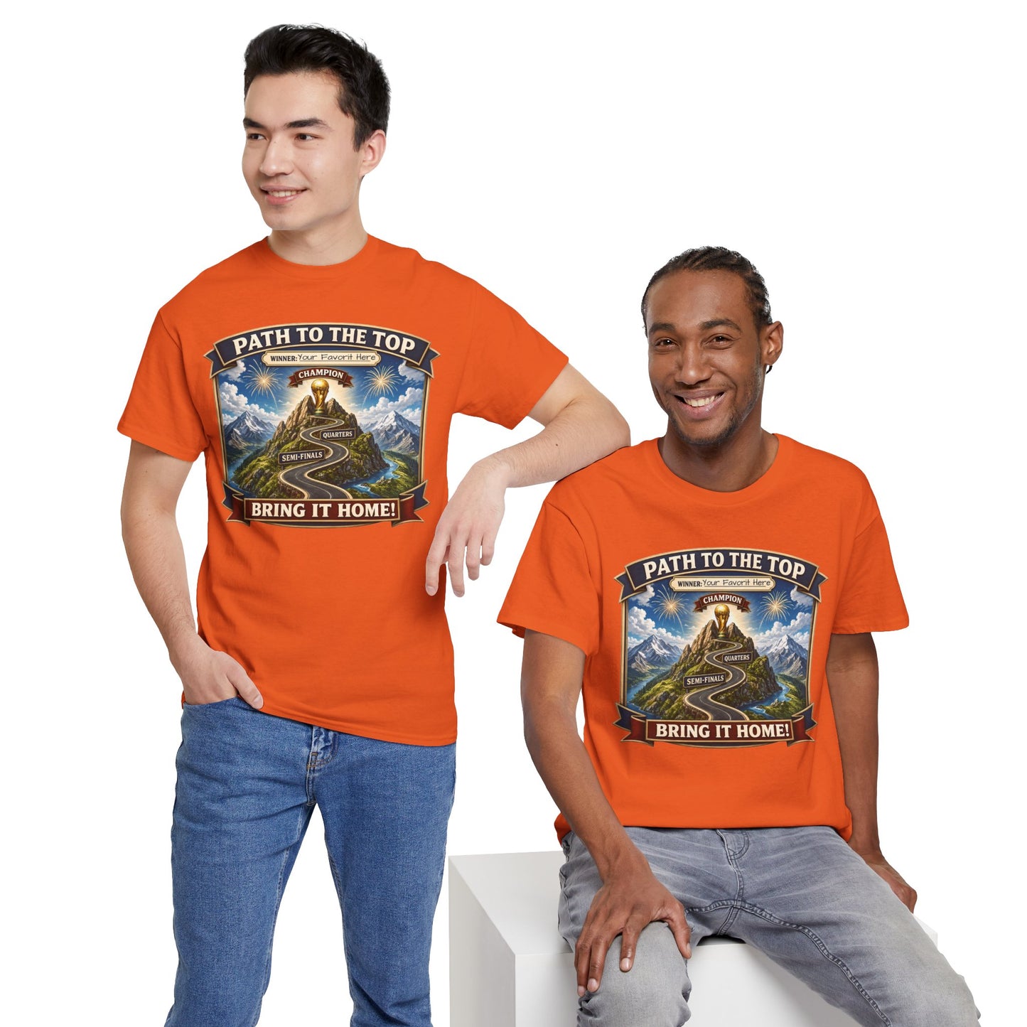 World Cup 2026 Cotton T-Shirt — “Your Favorite at the Top”