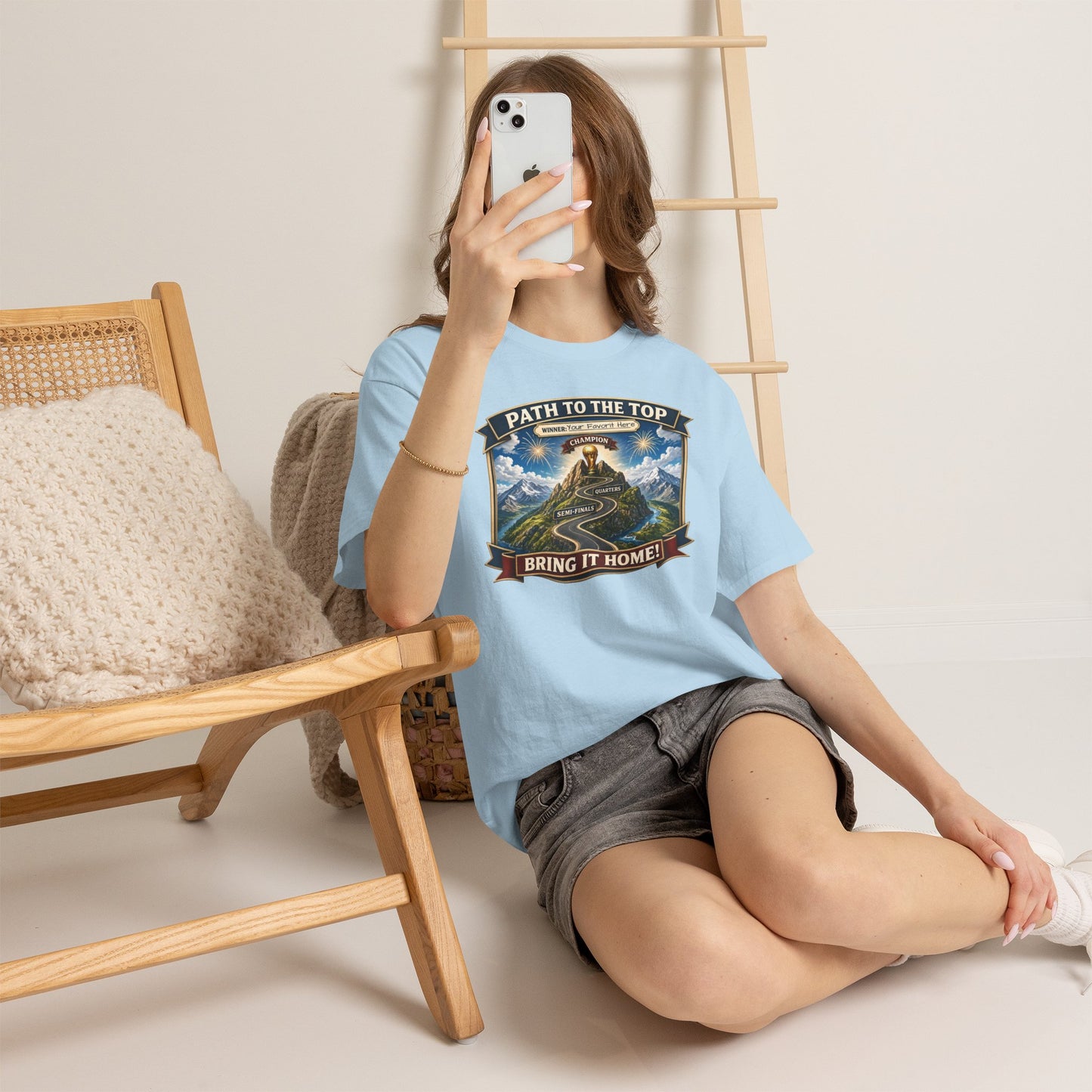 World Cup 2026 Cotton T-Shirt — “Your Favorite at the Top”