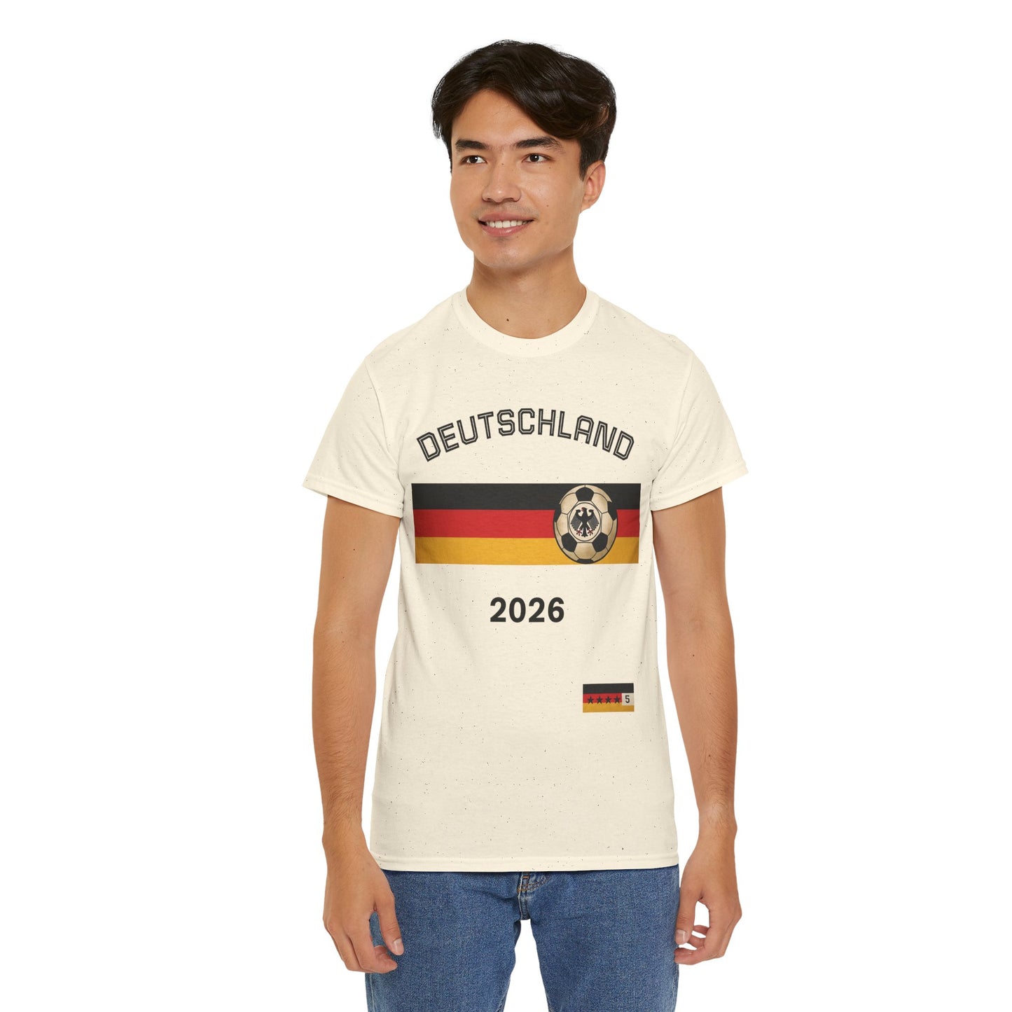 Deutschland 2026 World Cup T-Shirt — German Flag Football Shirt