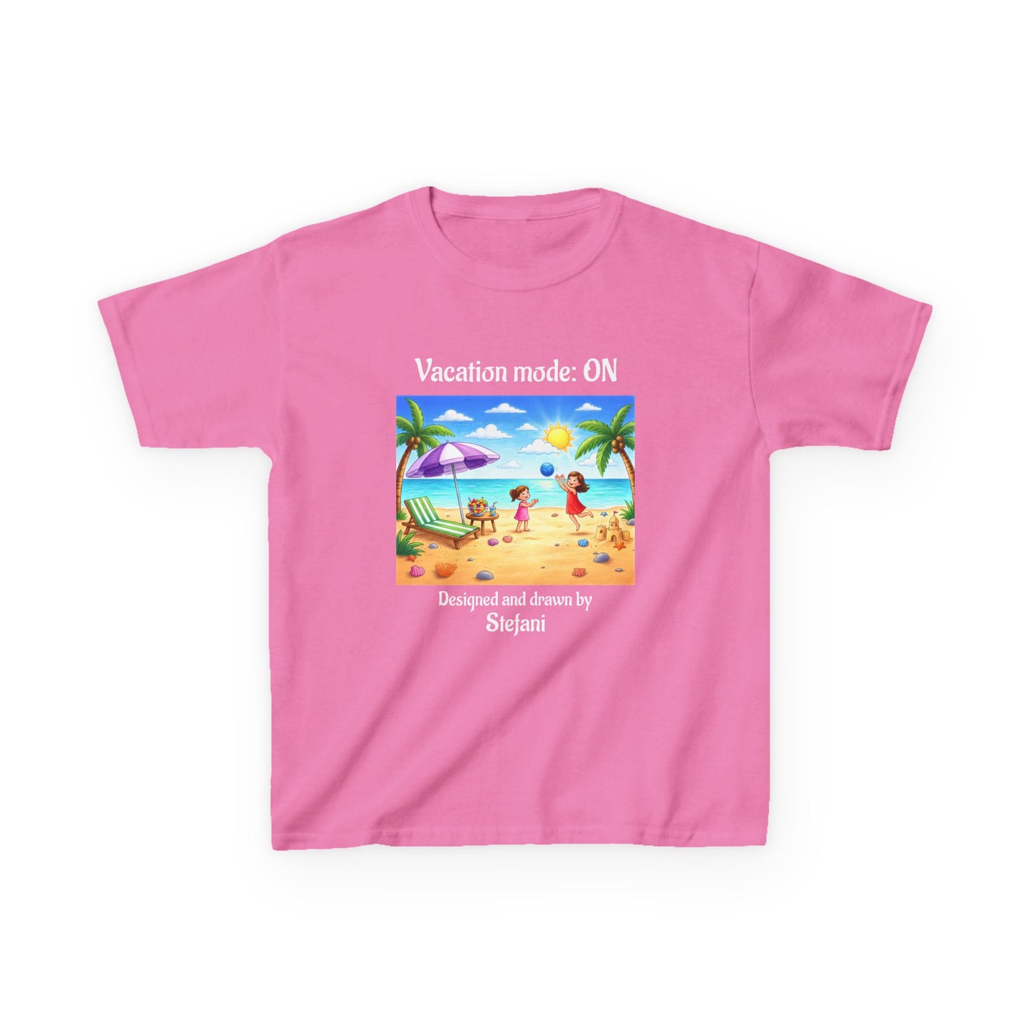 From Crayon to Cotton! Custom T-Shirts designed using drawings made by your little artists