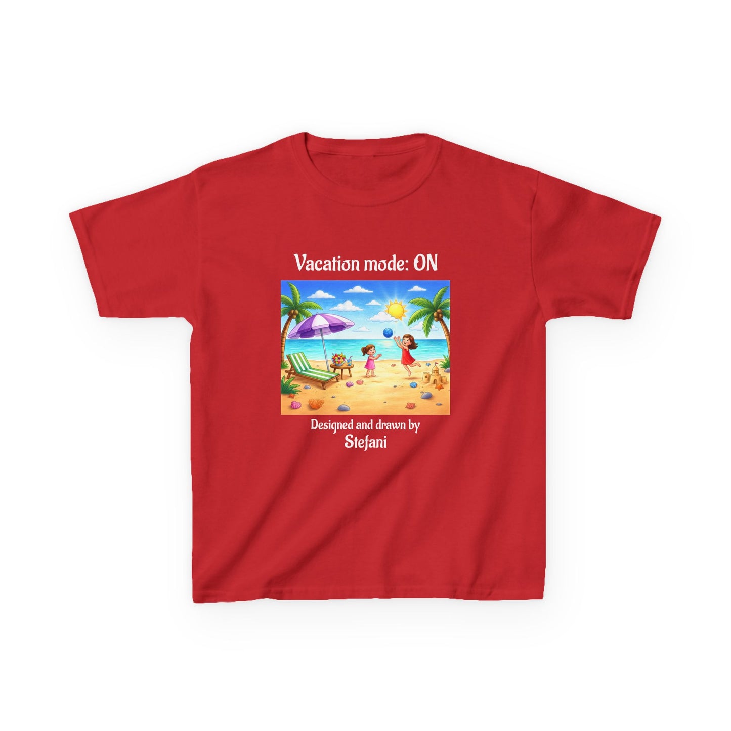 From Crayon to Cotton! Custom T-Shirts designed using drawings made by your little artists