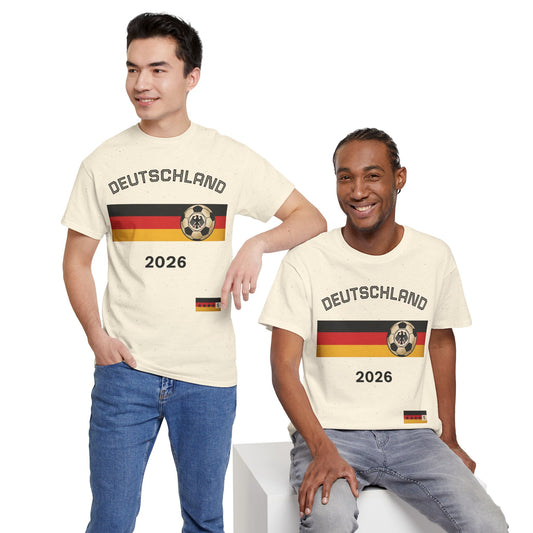 Deutschland 2026 World Cup T-Shirt — German Flag Football Shirt