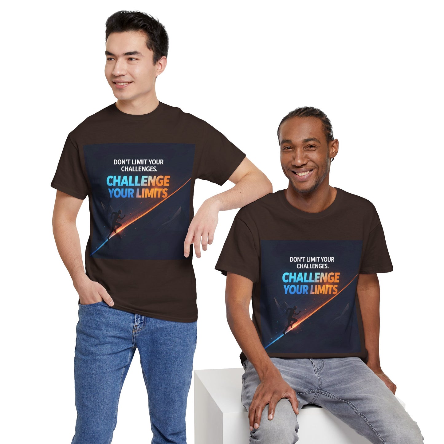Challenge Your Limits T-Shirt — Motivational Adventure Tee