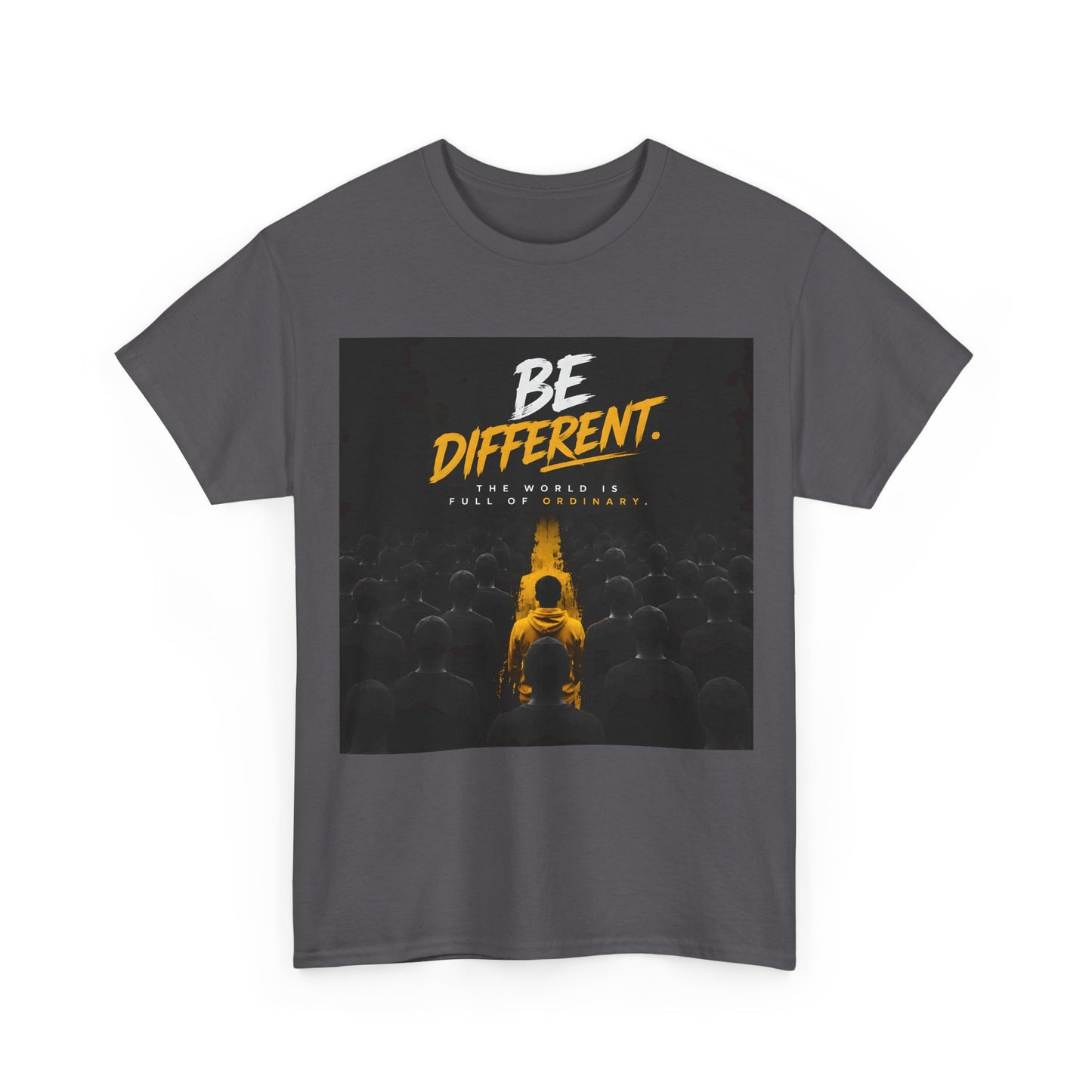 Motivational T-Shirts  "Be Different"  — Inspirational Graphic Cotton T-Shirt