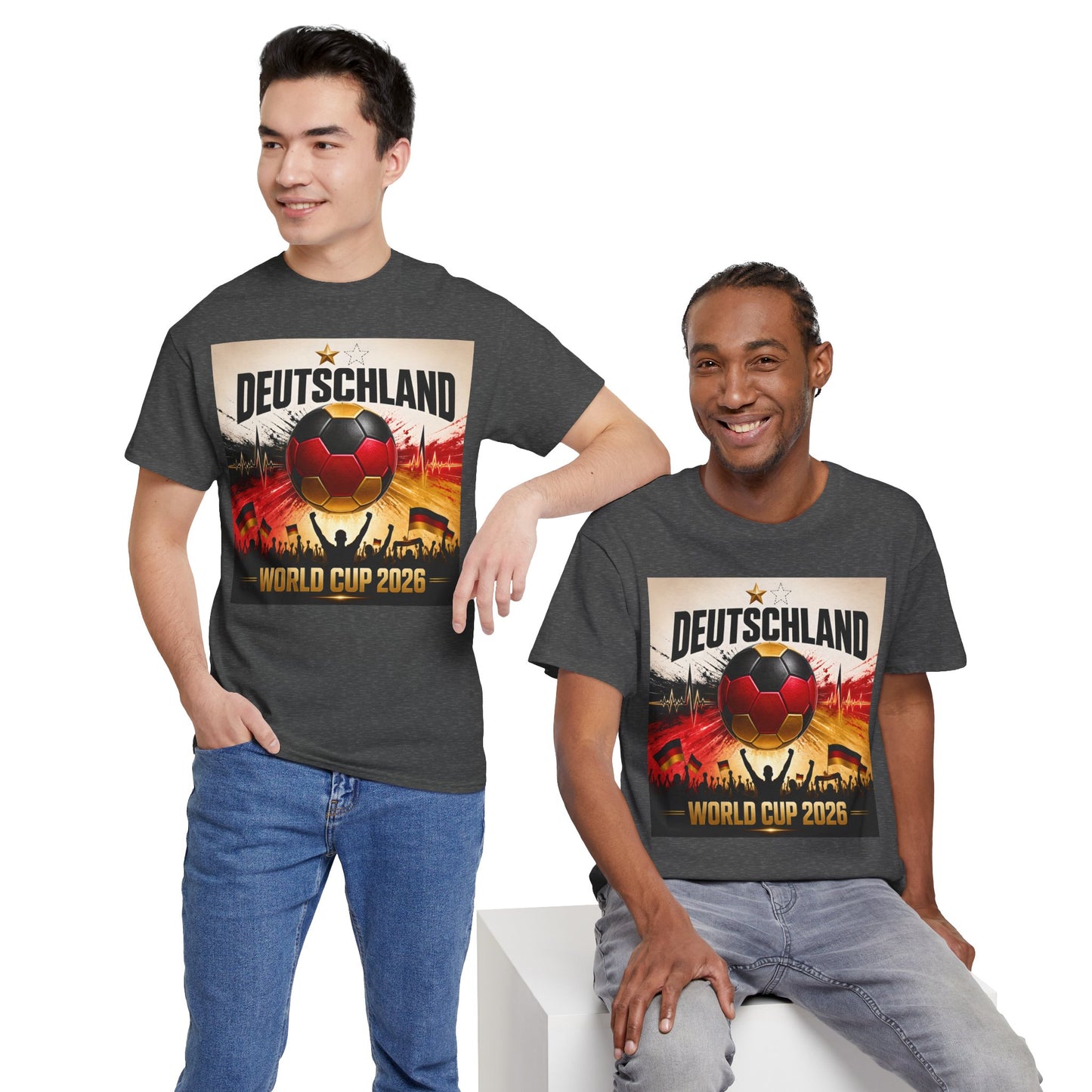 Deutschland World Cup 2026 Soccer T-Shirt — German Football Fan Tee