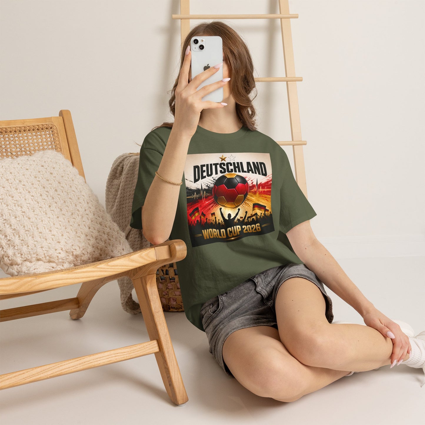 Deutschland World Cup 2026 Soccer T-Shirt — German Football Fan Tee