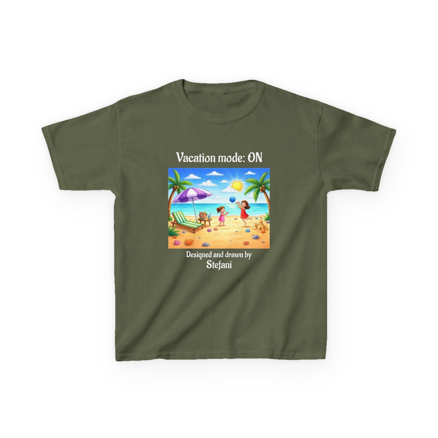 From Crayon to Cotton! Custom T-Shirts designed using drawings made by your little artists