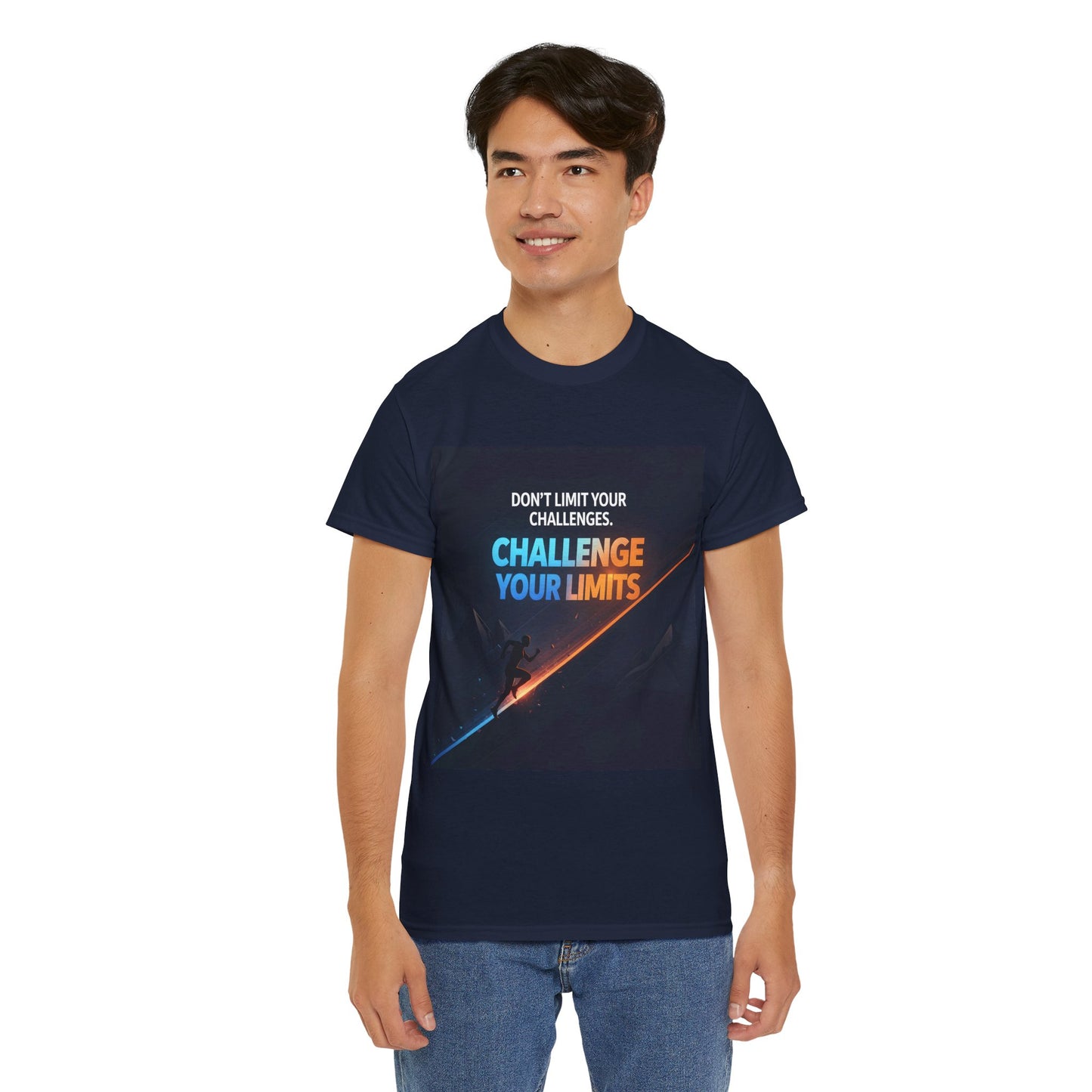 Challenge Your Limits T-Shirt — Motivational Adventure Tee