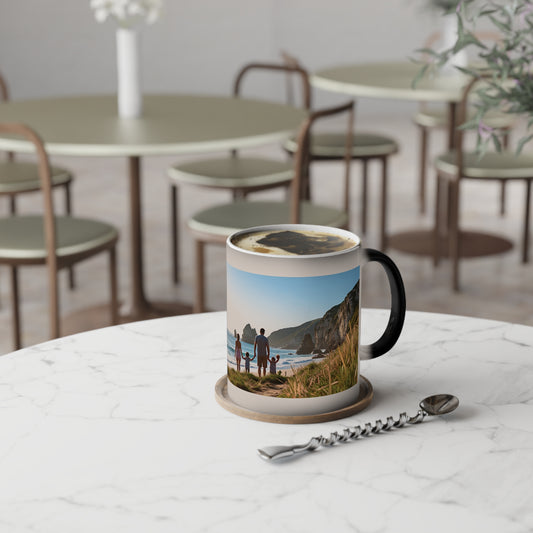 Family Мemories  Color-Changing Mug,  Design revealed on a mug when you pour hot tea or coffee into it