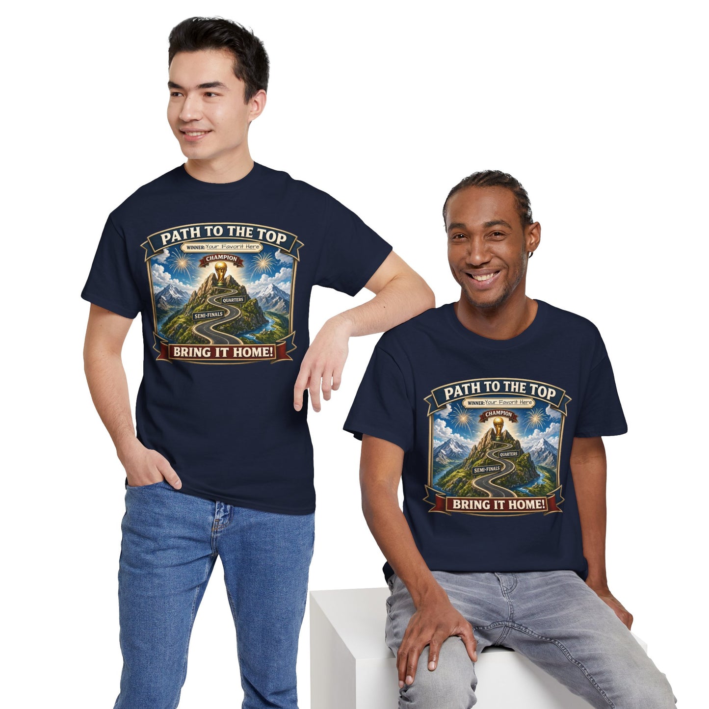 World Cup 2026 Cotton T-Shirt — “Your Favorite at the Top”