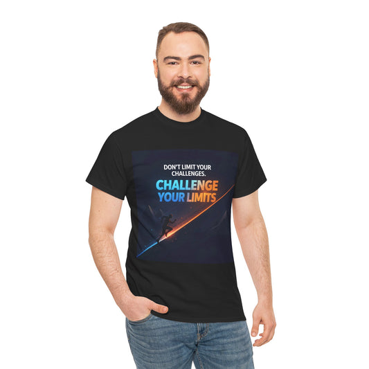 Challenge Your Limits T-Shirt — Motivational Adventure Tee