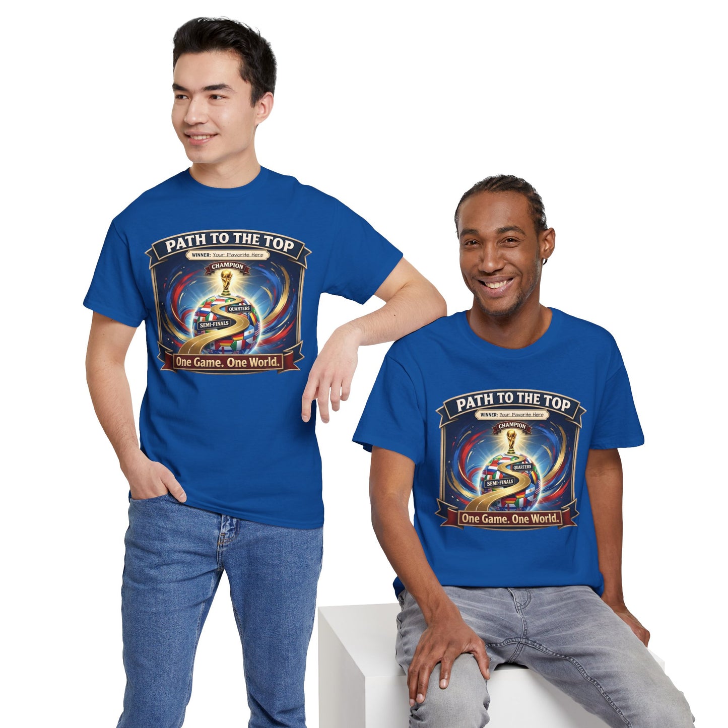 World Cup 2026 Cotton T-Shirt — “One Game. One World”
