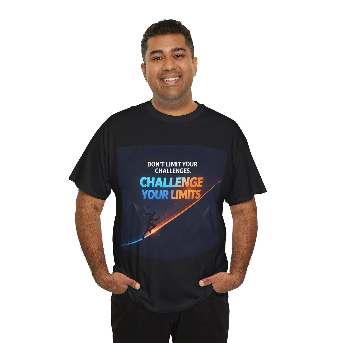 Challenge Your Limits T-Shirt — Motivational Adventure Tee
