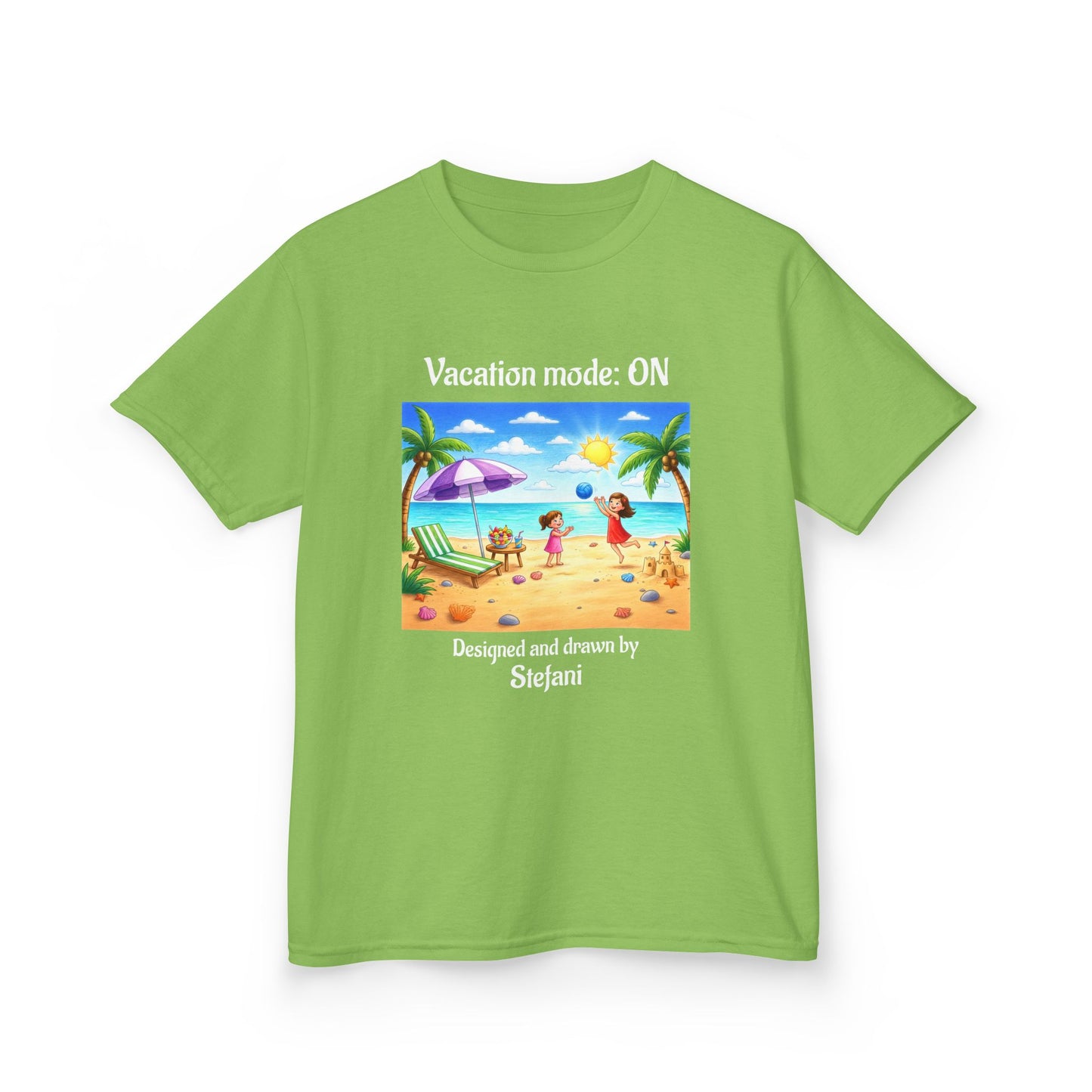 From Crayon to Cotton! Custom T-Shirts designed using drawings made by your little artists