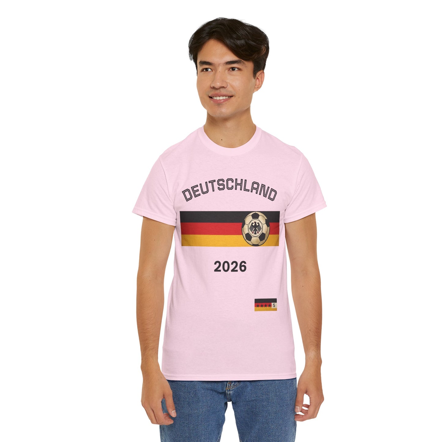 Deutschland 2026 World Cup T-Shirt — German Flag Football Shirt