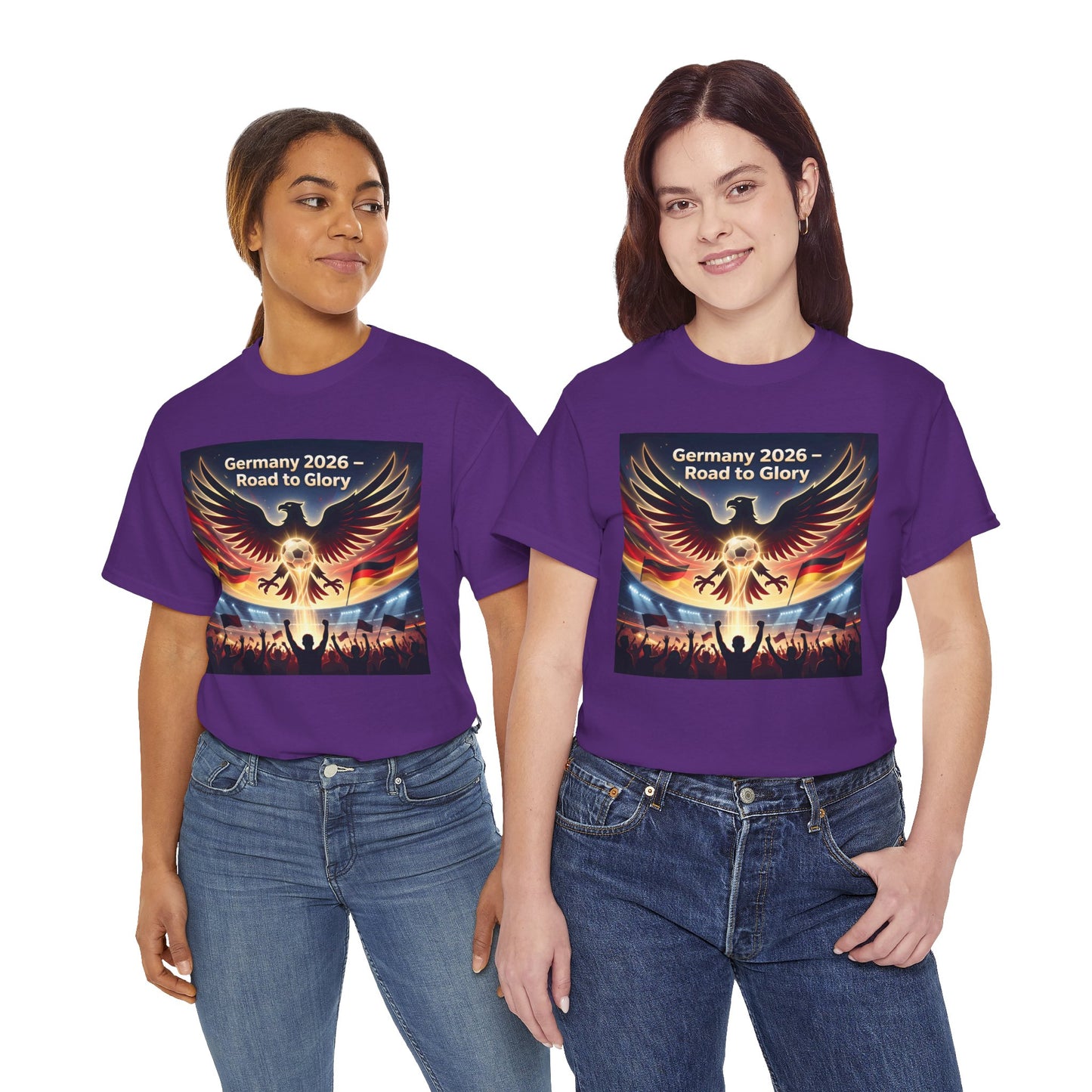 USA 2026 World Cup T-Shirt — Germany 2026 Road to Glory Eagle Soccer Fan T-Shirt