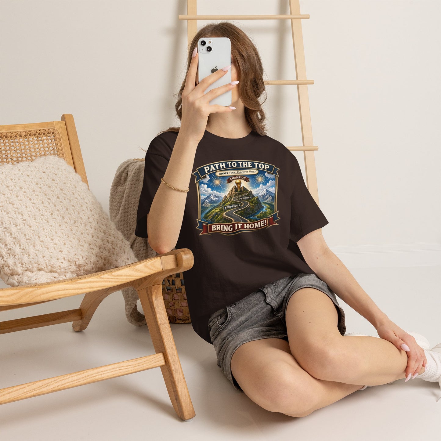 World Cup 2026 Cotton T-Shirt — “Your Favorite at the Top”