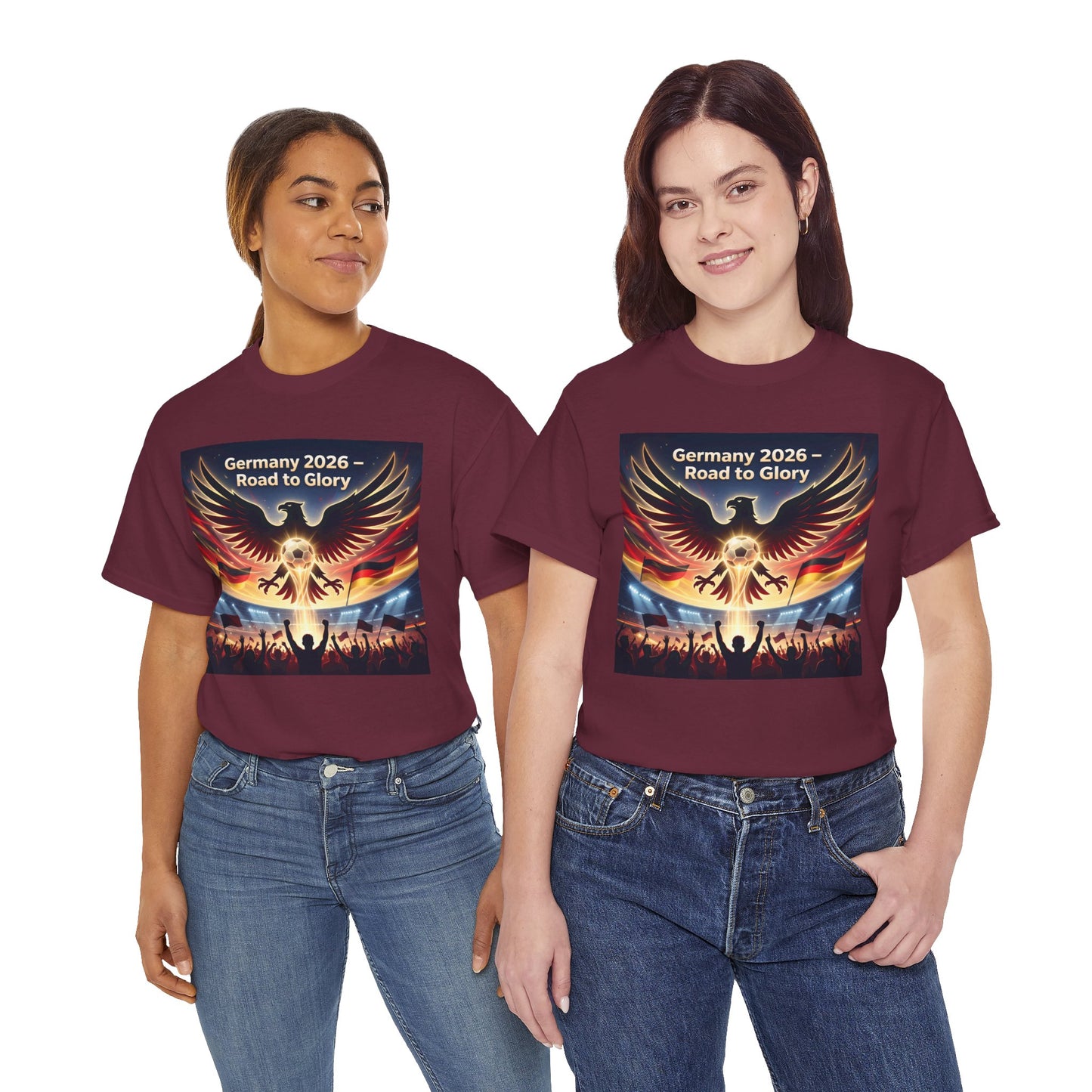 USA 2026 World Cup T-Shirt — Germany 2026 Road to Glory Eagle Soccer Fan T-Shirt