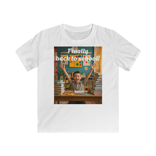 Customizable Cotton  Kids T-Shirt - Back to School!