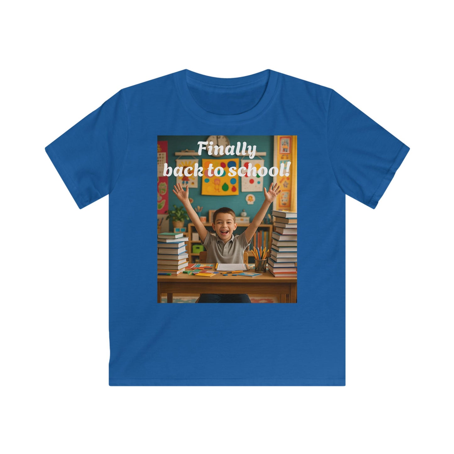 Customizable Cotton  Kids T-Shirt - Back to School!