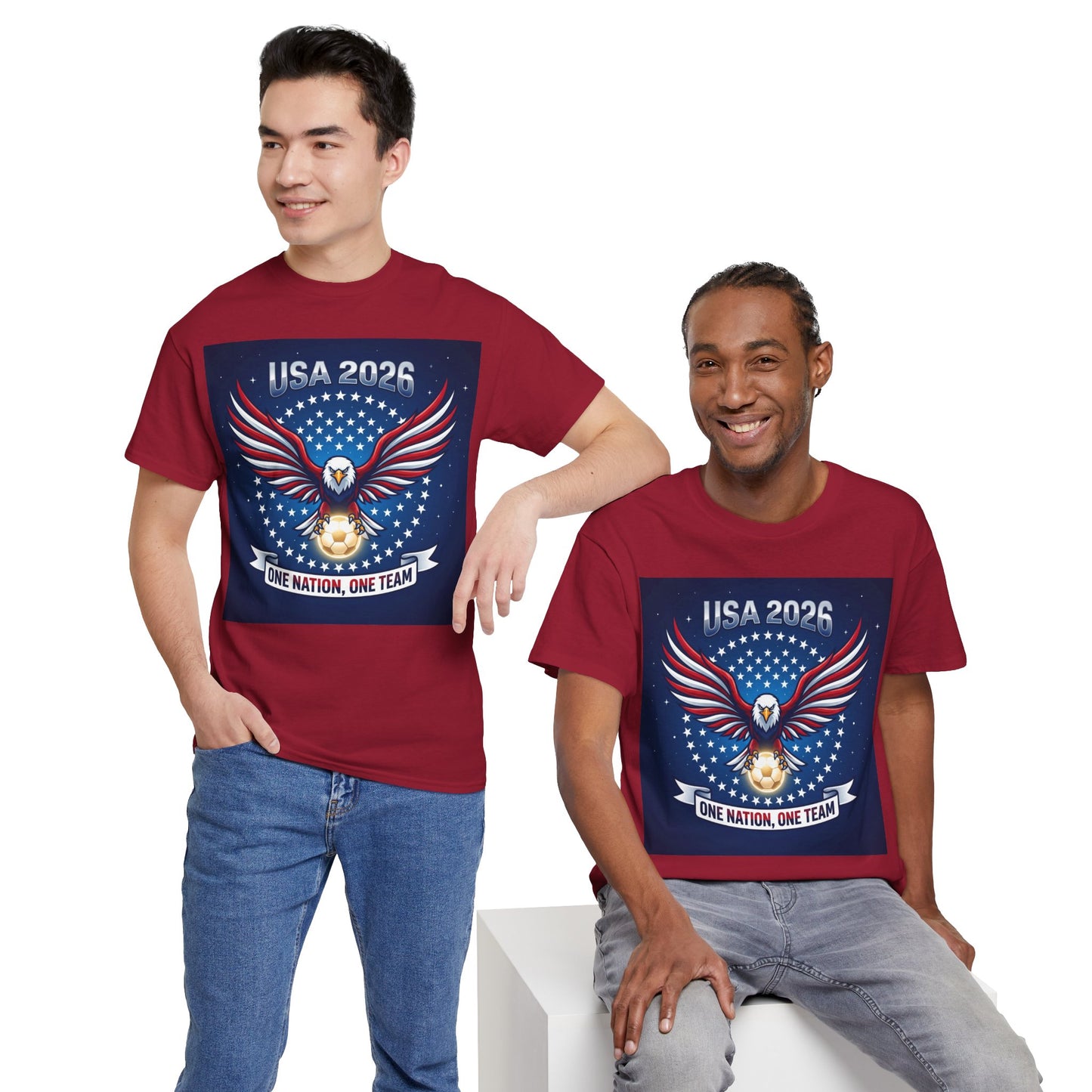 USA 2026 World Cup T-Shirt — World Cup 2026 Cotton T-Shirt