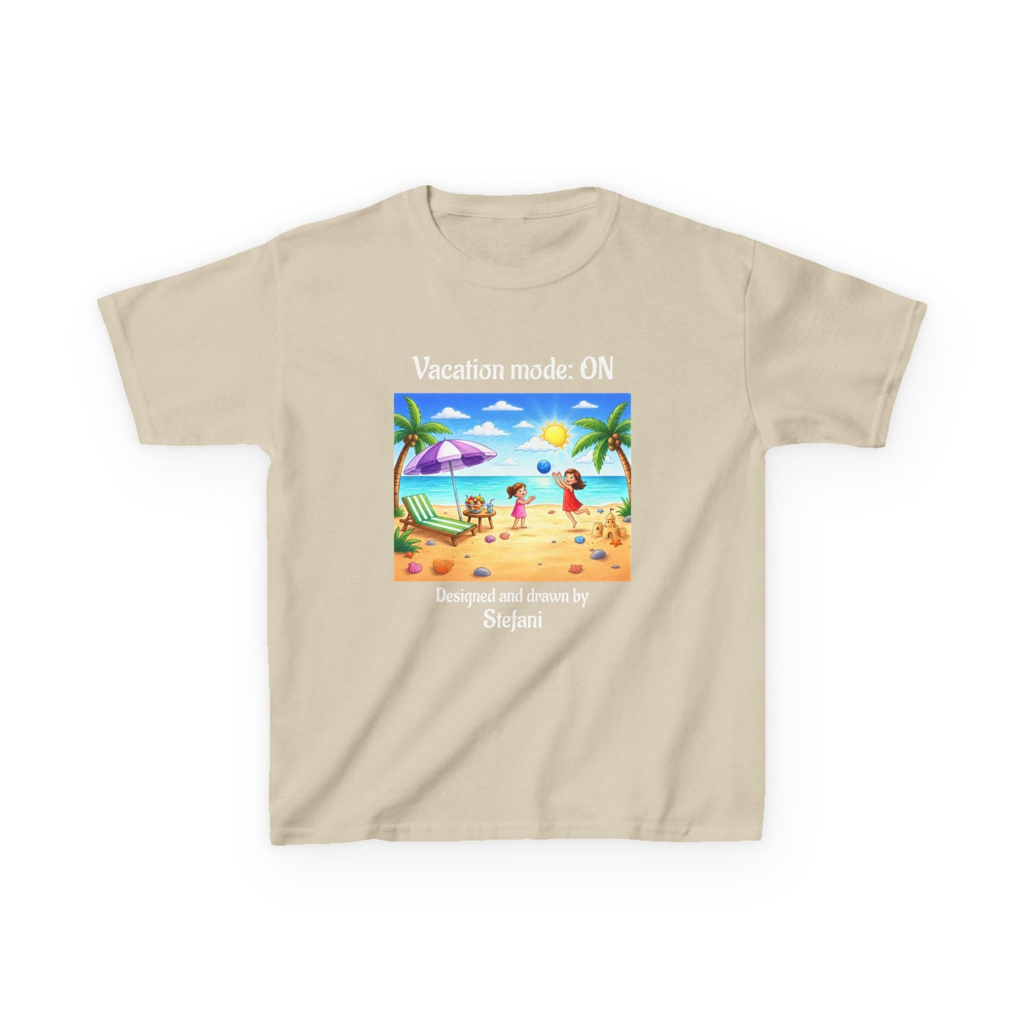 From Crayon to Cotton! Custom T-Shirts designed using drawings made by your little artists