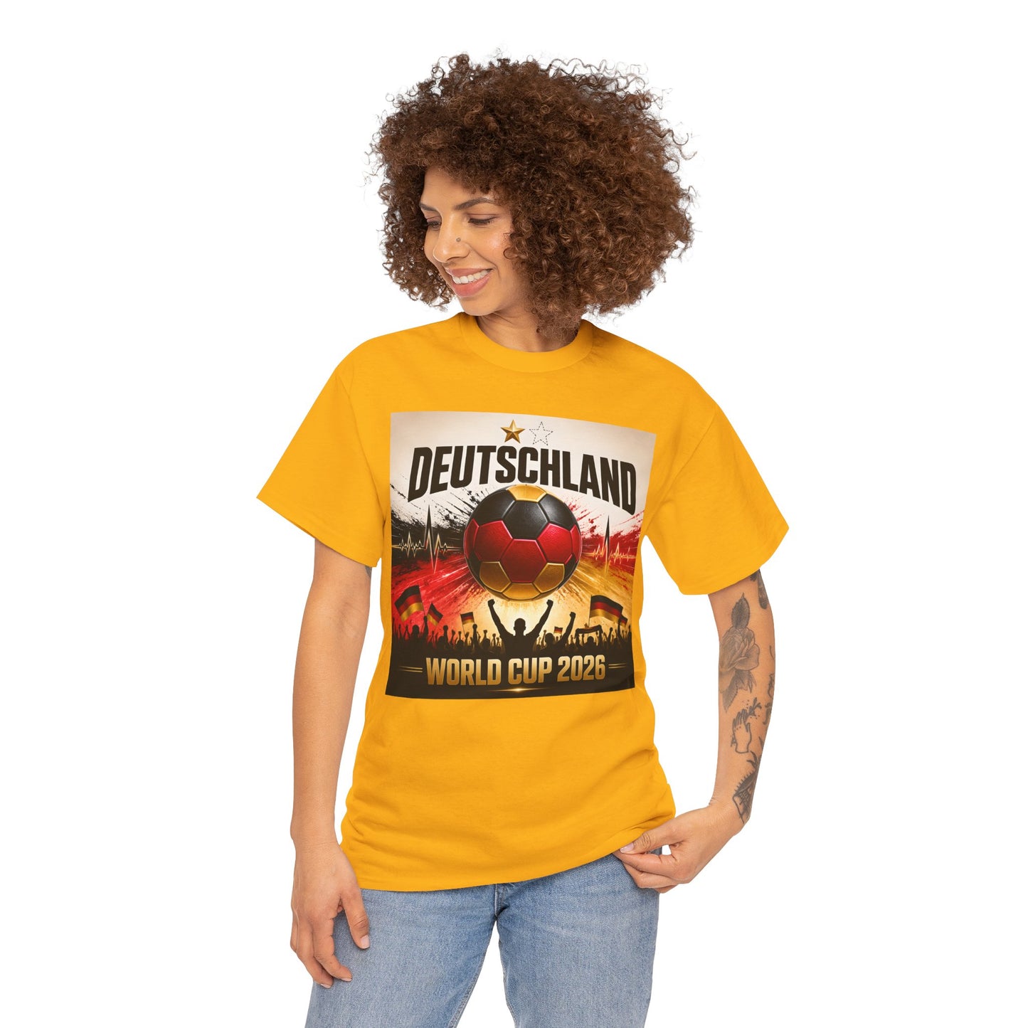 Deutschland World Cup 2026 Soccer T-Shirt — German Football Fan Tee