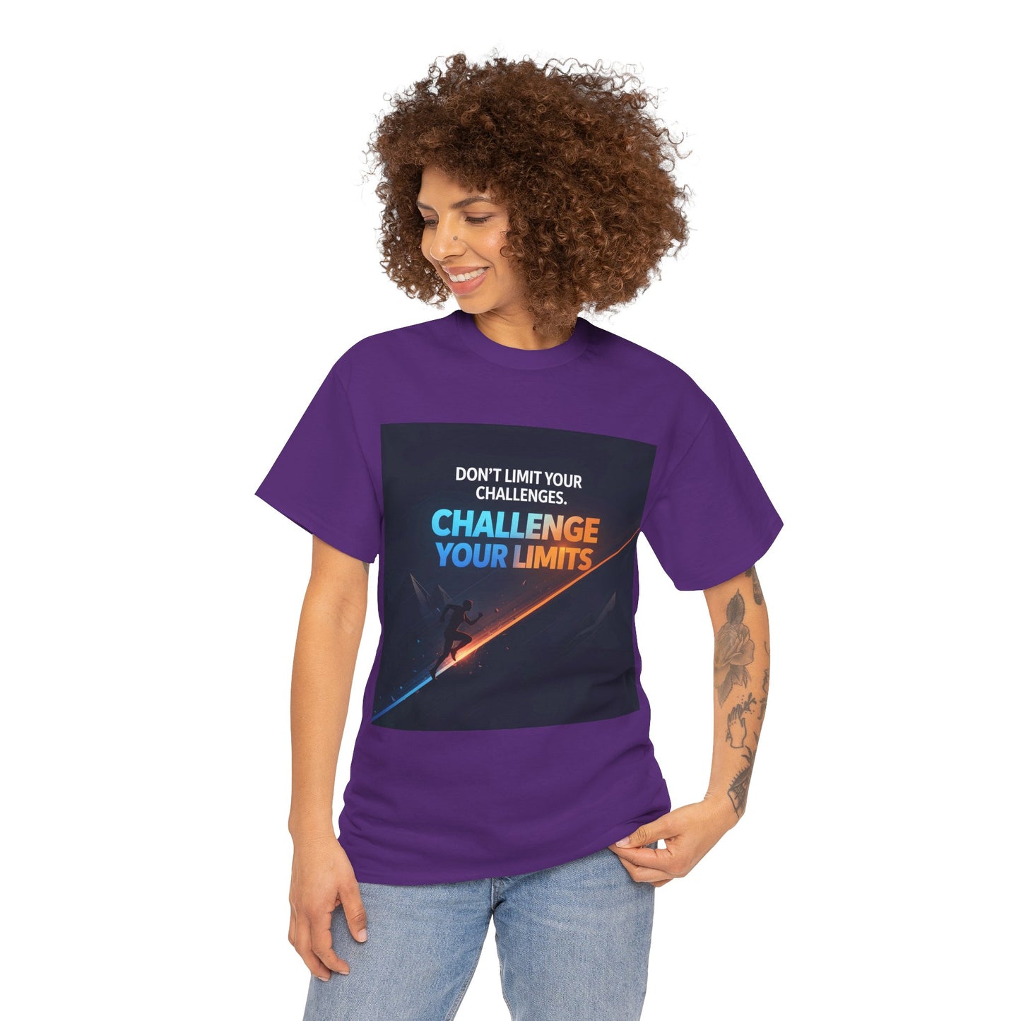 Challenge Your Limits T-Shirt — Motivational Adventure Tee