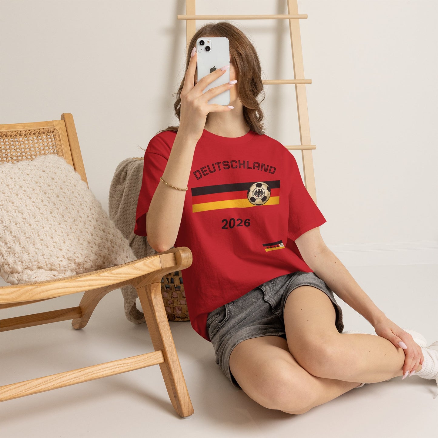 Deutschland 2026 World Cup T-Shirt — German Flag Football Shirt