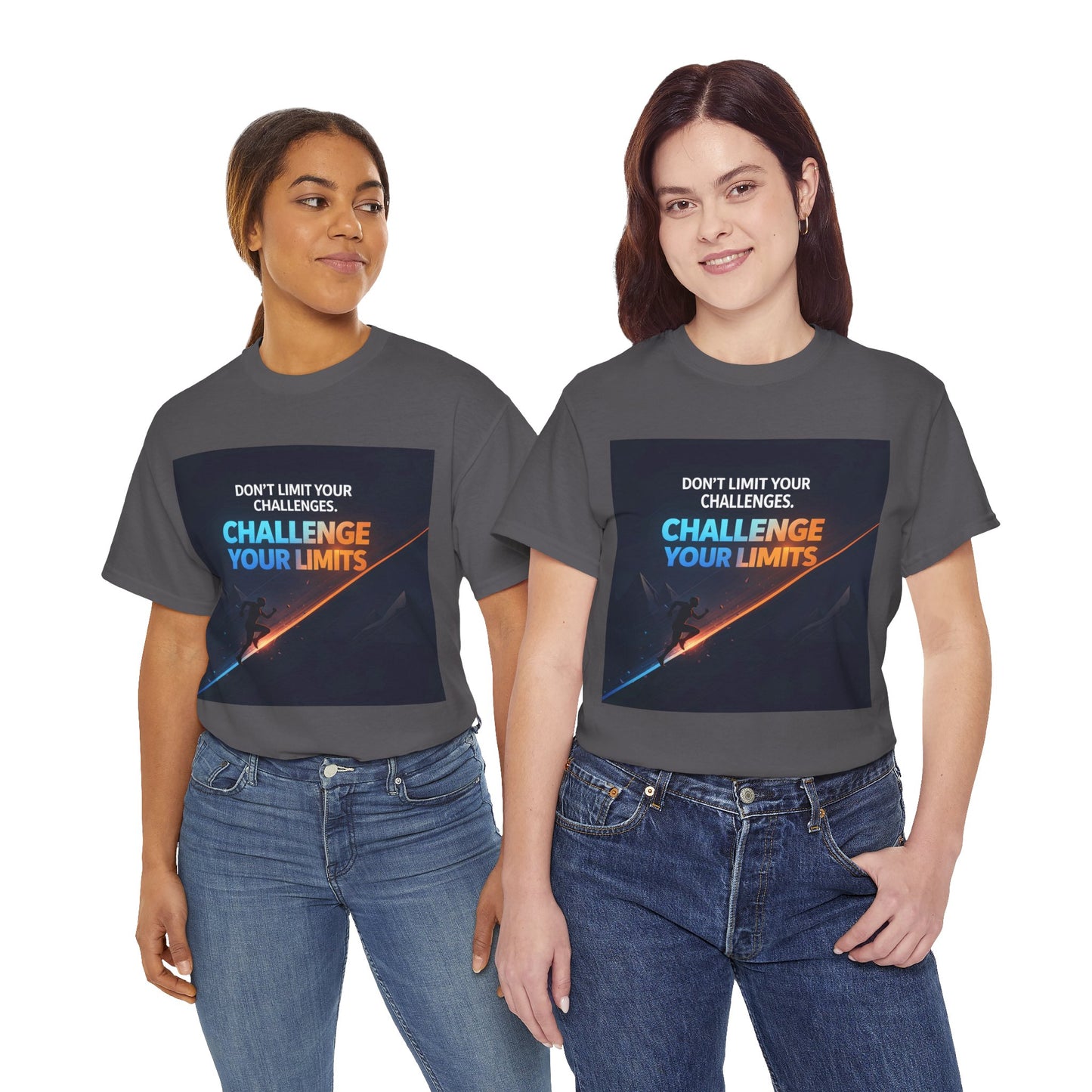 Challenge Your Limits T-Shirt — Motivational Adventure Tee