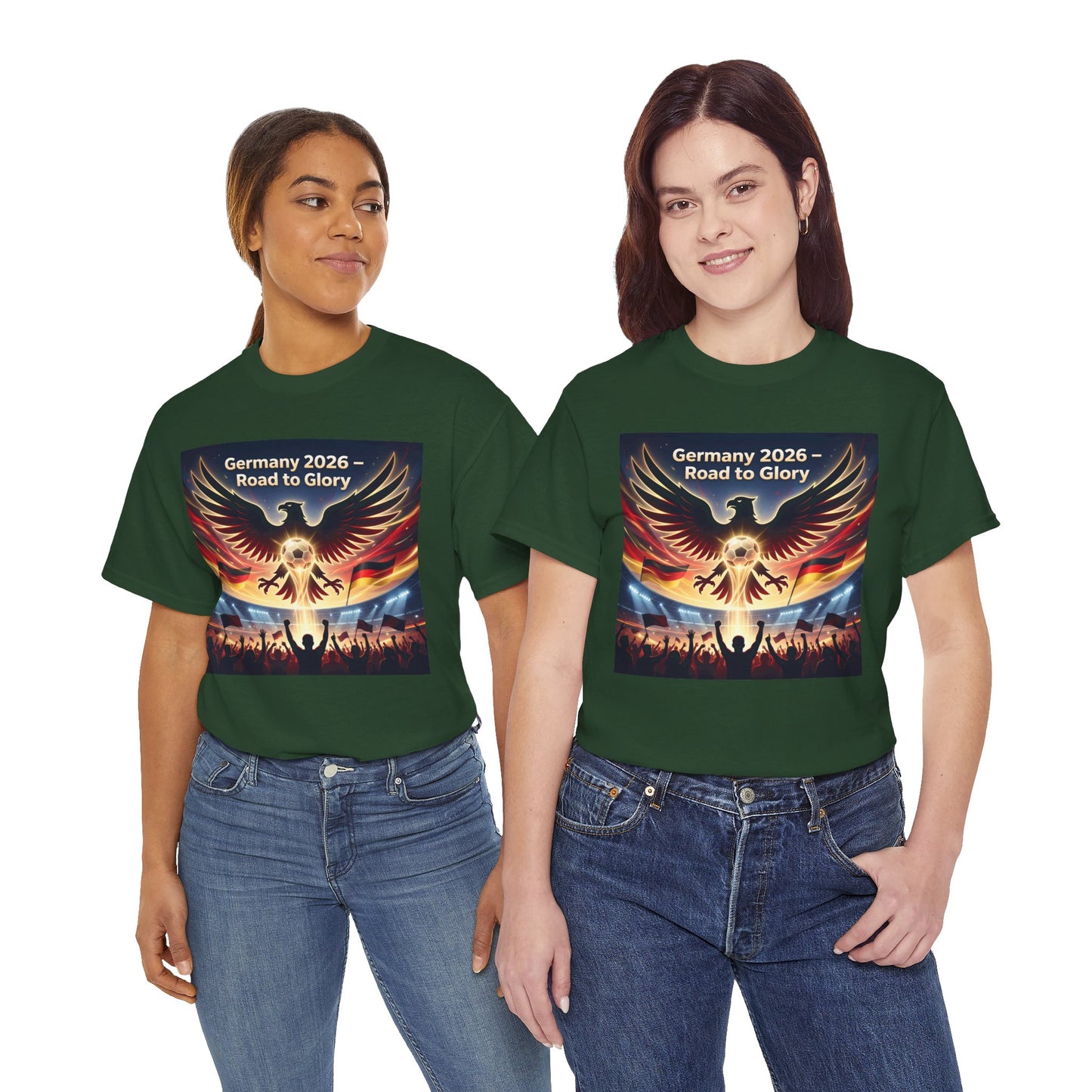 USA 2026 World Cup T-Shirt — Germany 2026 Road to Glory Eagle Soccer Fan T-Shirt