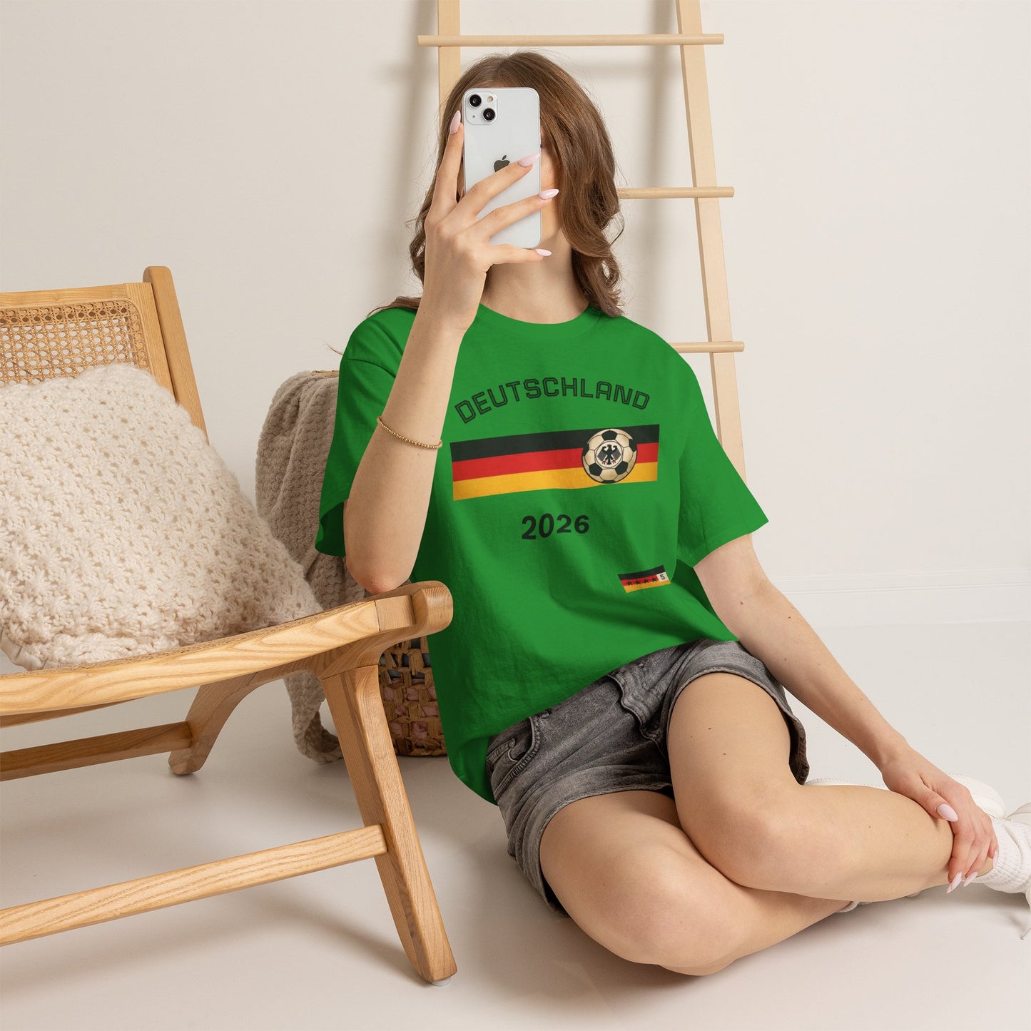 Deutschland 2026 World Cup T-Shirt — German Flag Football Shirt