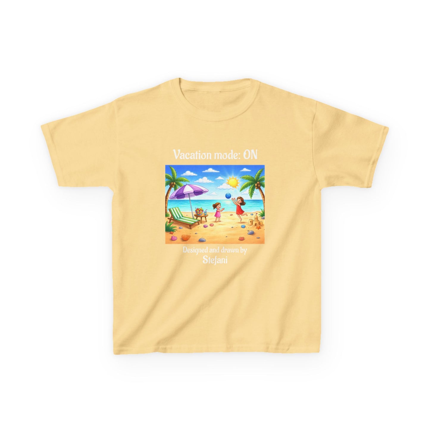 From Crayon to Cotton! Custom T-Shirts designed using drawings made by your little artists