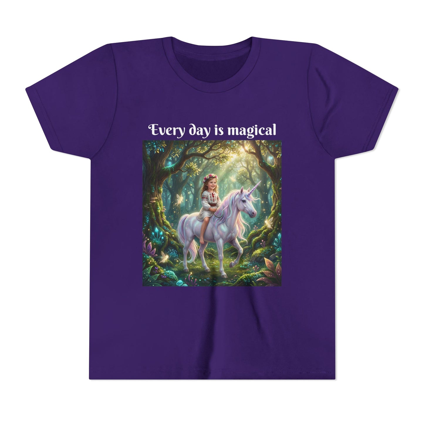 Custom T-Shirt "Princess on Unicorn" – Personalized with your Child Face