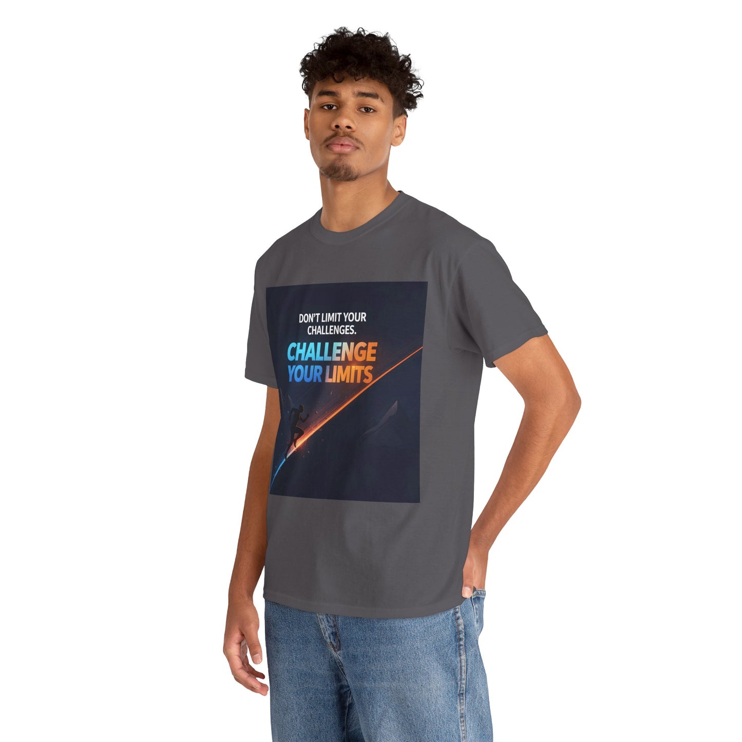Challenge Your Limits T-Shirt — Motivational Adventure Tee