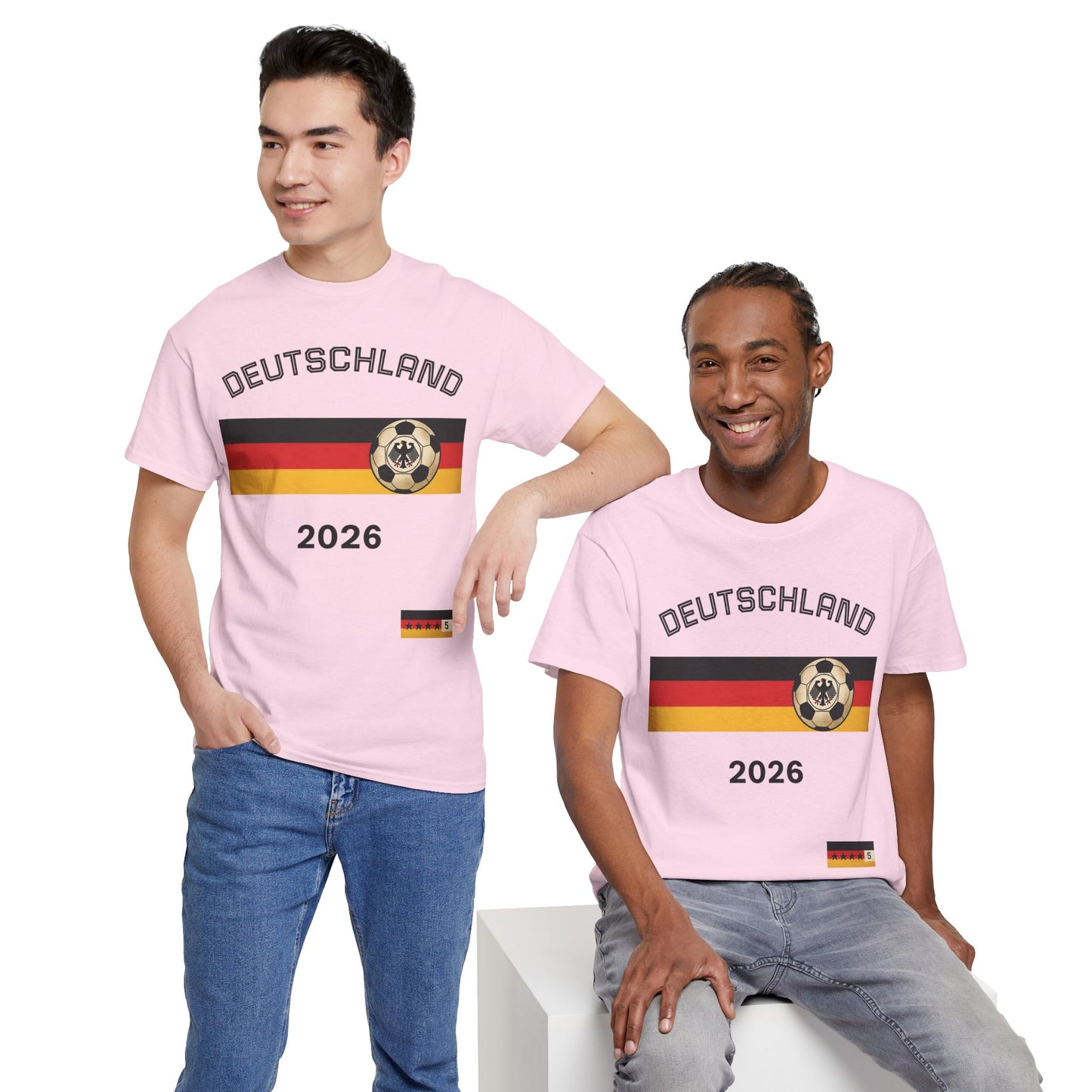 Deutschland 2026 World Cup T-Shirt — German Flag Football Shirt