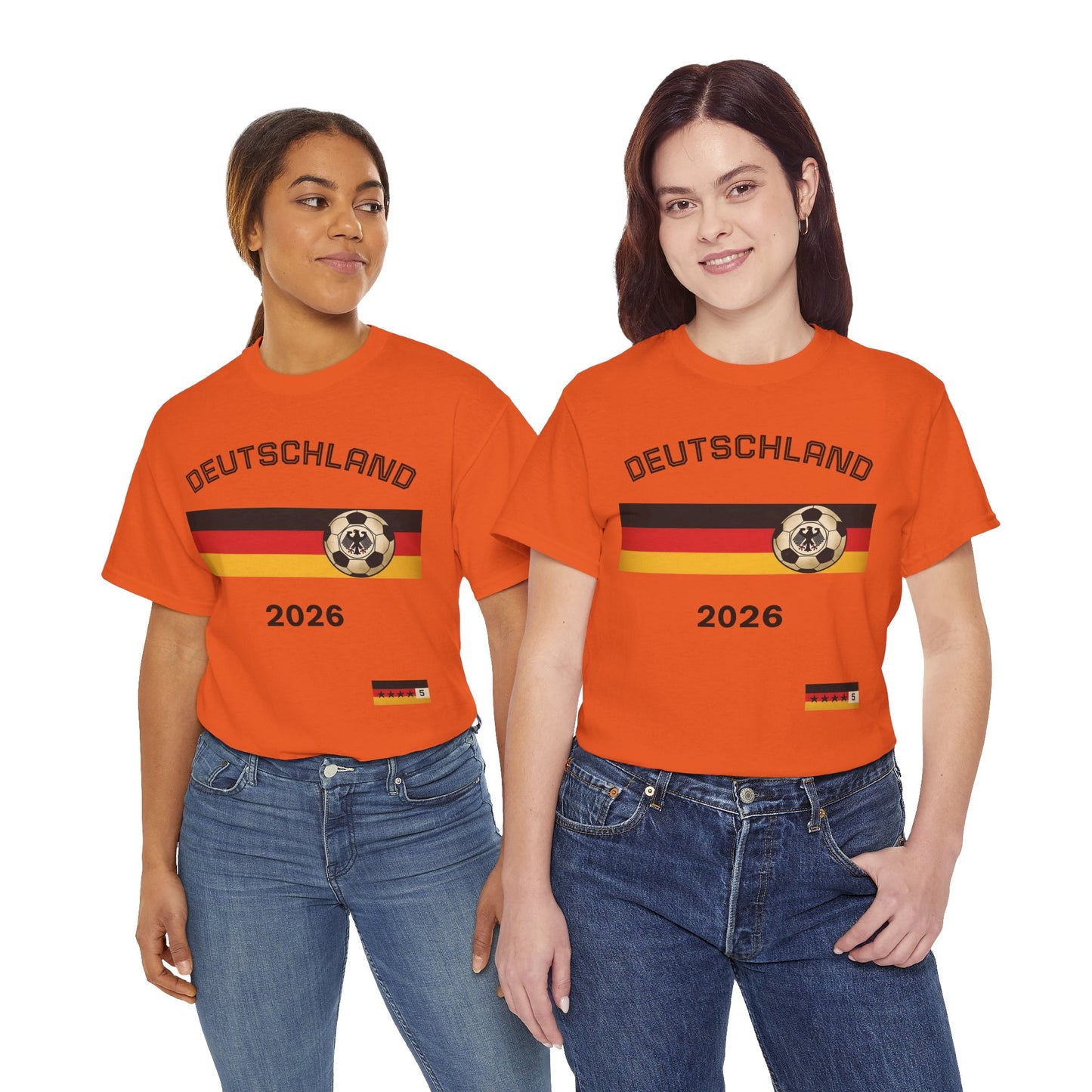 Deutschland 2026 World Cup T-Shirt — German Flag Football Shirt