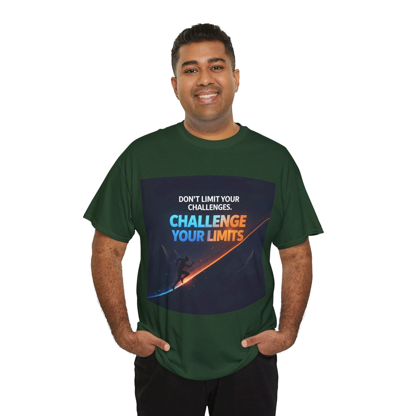 Challenge Your Limits T-Shirt — Motivational Adventure Tee