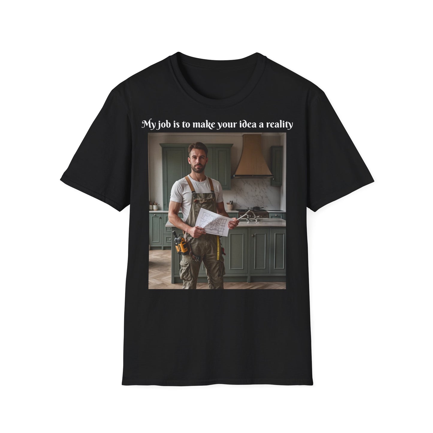 Customizable Softstyle Cotton T-Shirt - For Furniture Maker