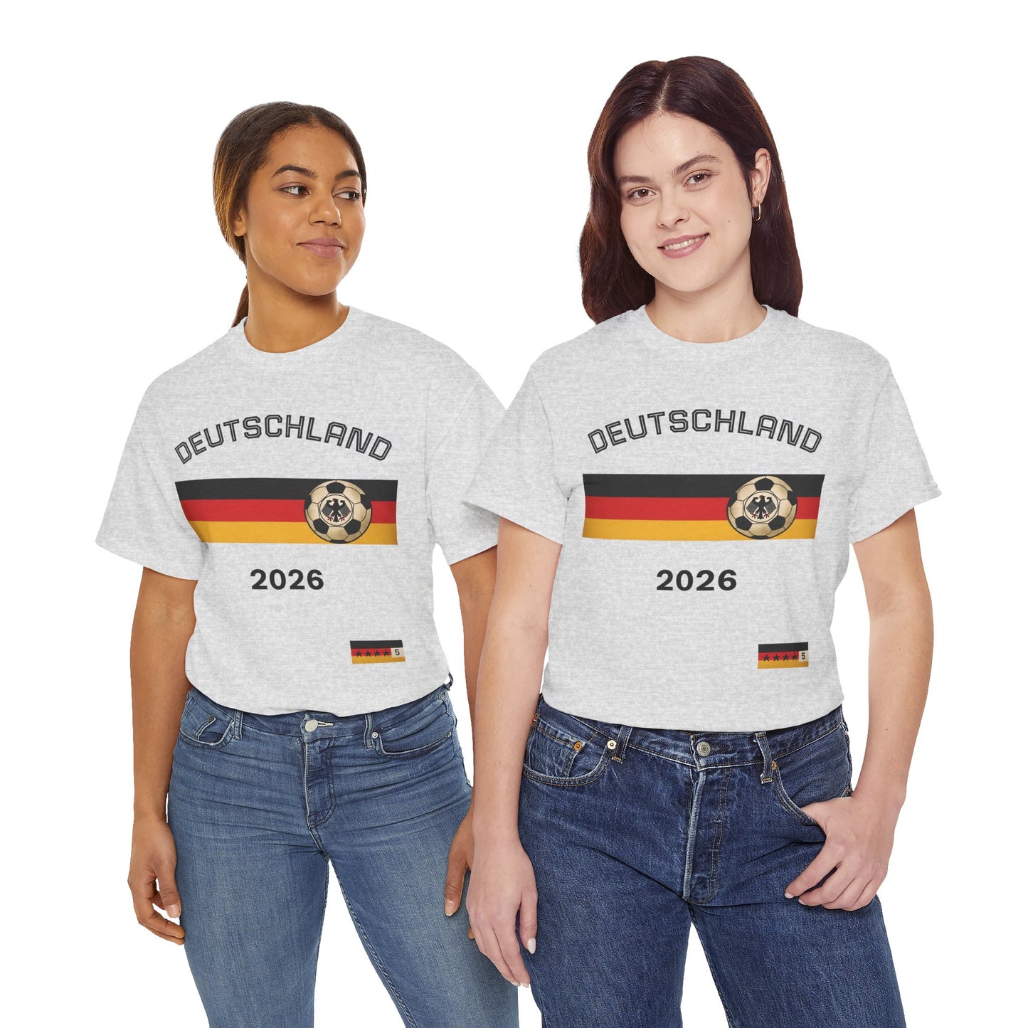 Deutschland 2026 World Cup T-Shirt — German Flag Football Shirt