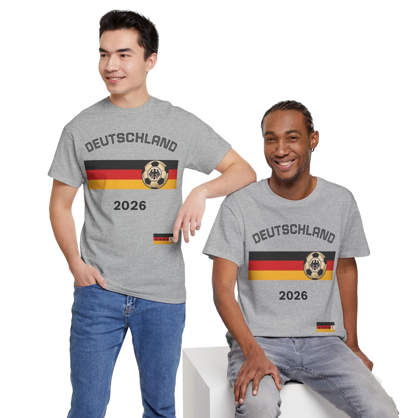 Deutschland 2026 World Cup T-Shirt — German Flag Football Shirt