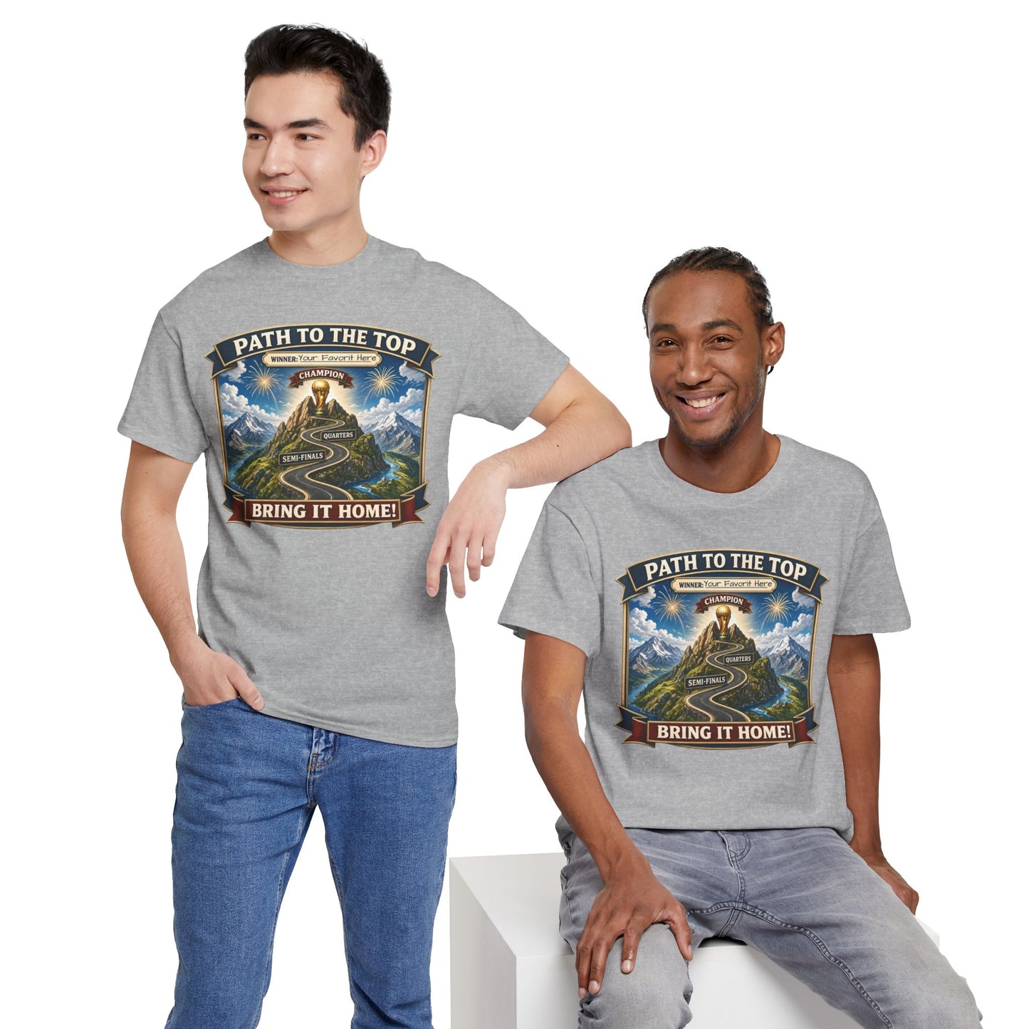 World Cup 2026 Cotton T-Shirt — “Your Favorite at the Top”
